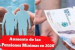Aumento de las Pensiones Mínimas en 2026