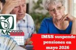 IMSS Suspende Pensiones en Mayo 2026