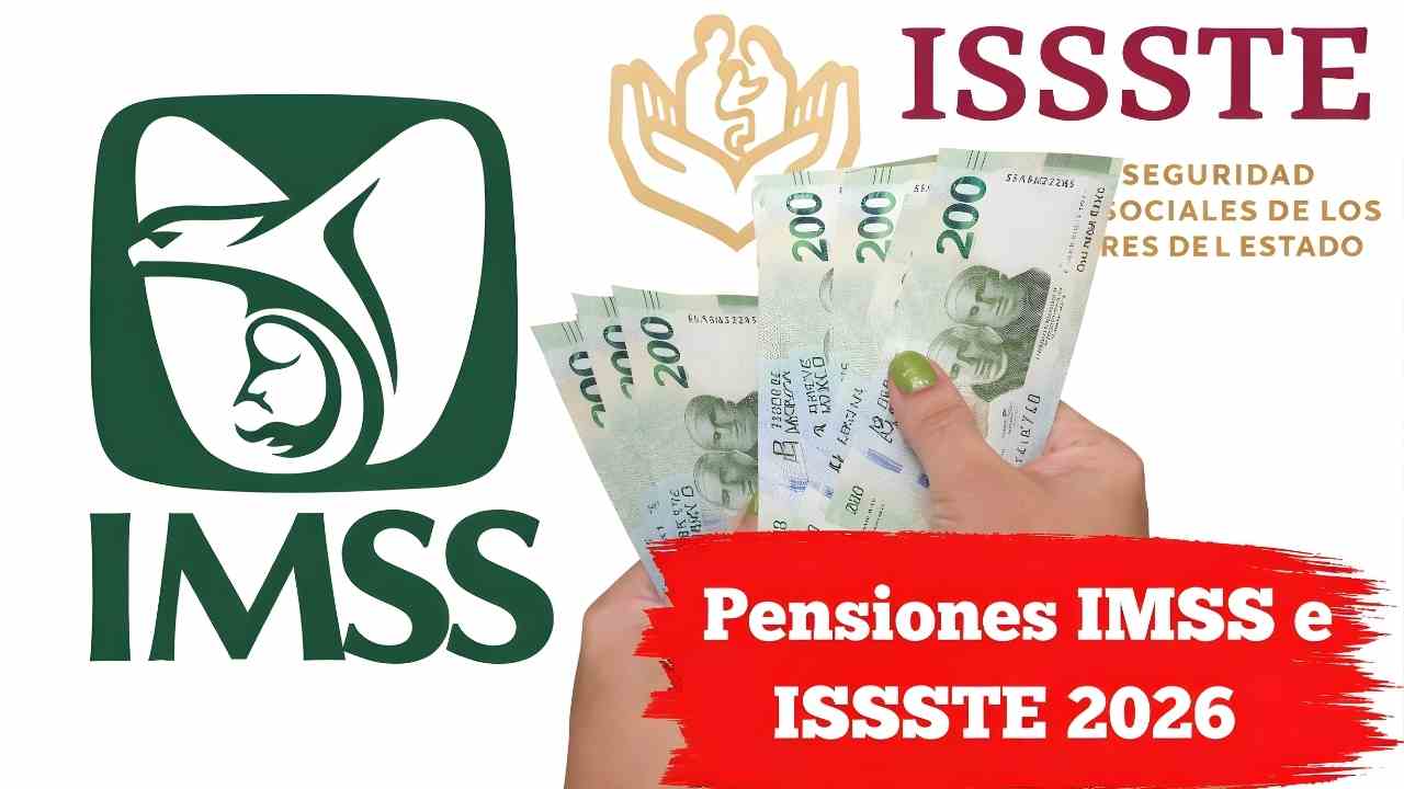 Pensiones IMSS e ISSSTE 2026
